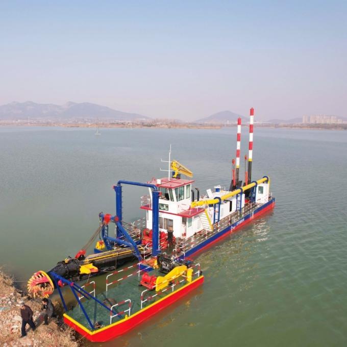 Multifunction Sand Dredger Cutter Suction Dredger With 760 Cbm/H Capacity 2