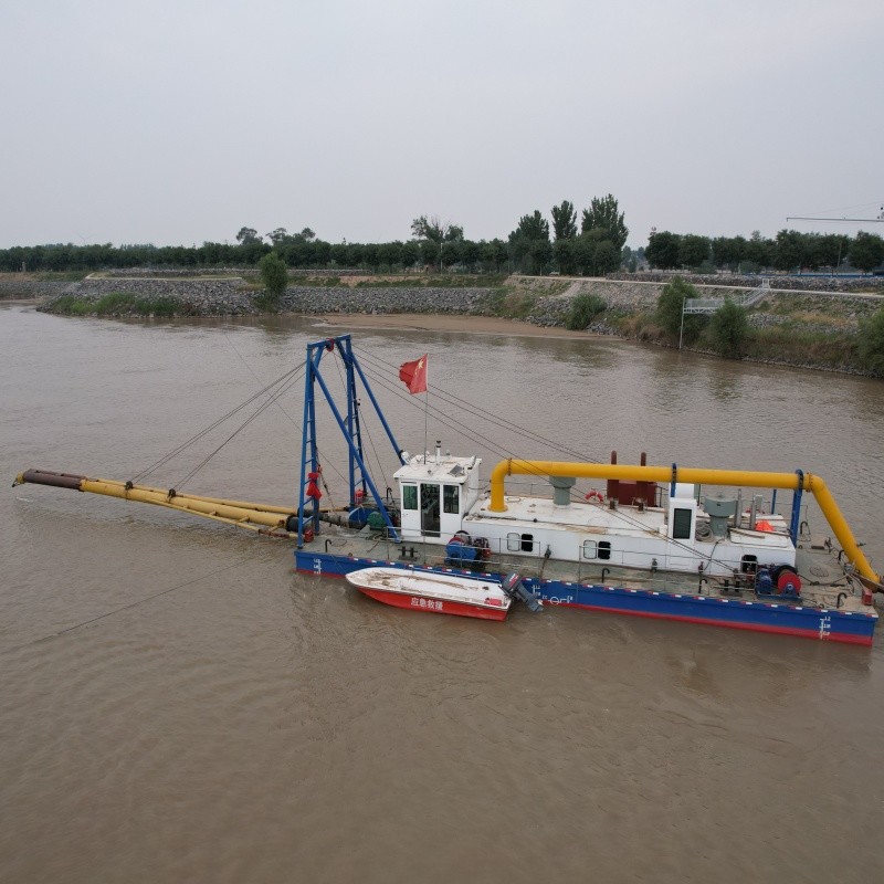 10 Inch Jet Suction Dredger With 1400 Cbm Per Hour Water Flow For Sand Mining