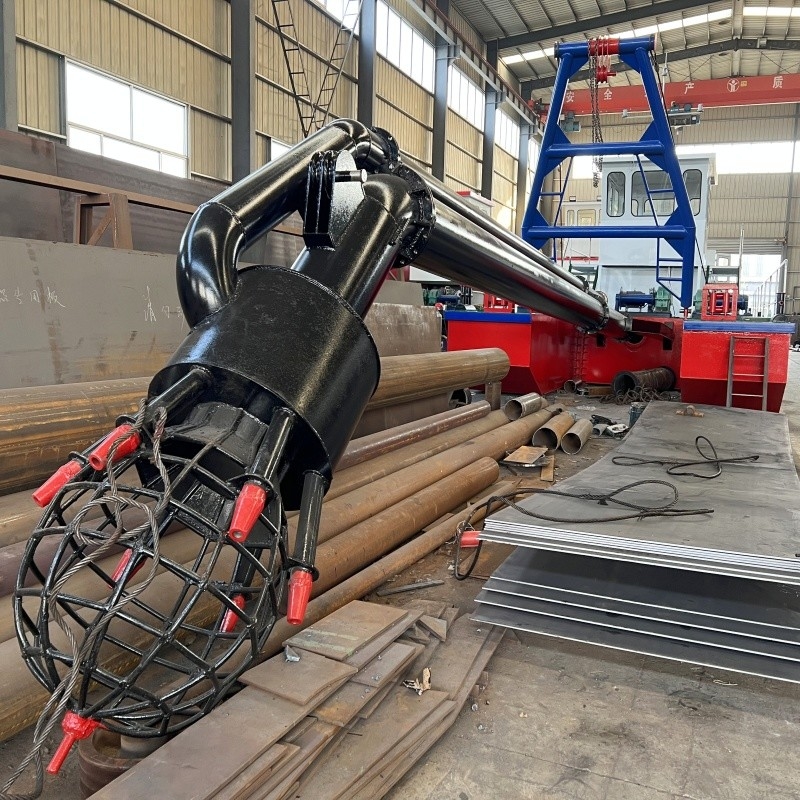 10 Inch Jet Suction Dredger With 1400 Cbm Per Hour Water Flow For Sand Mining