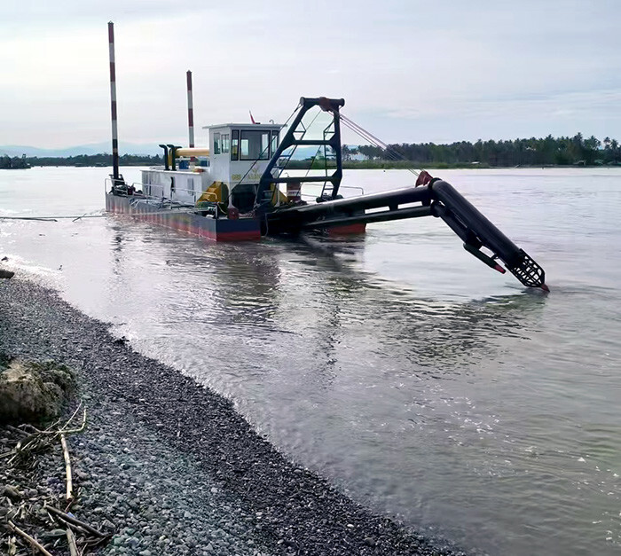 100 Cubic Meter Capacity Jet Suction Dredger Non Self Propelled