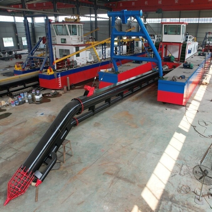 8 Inch Jet Suction Dredger For Sand Mining 0