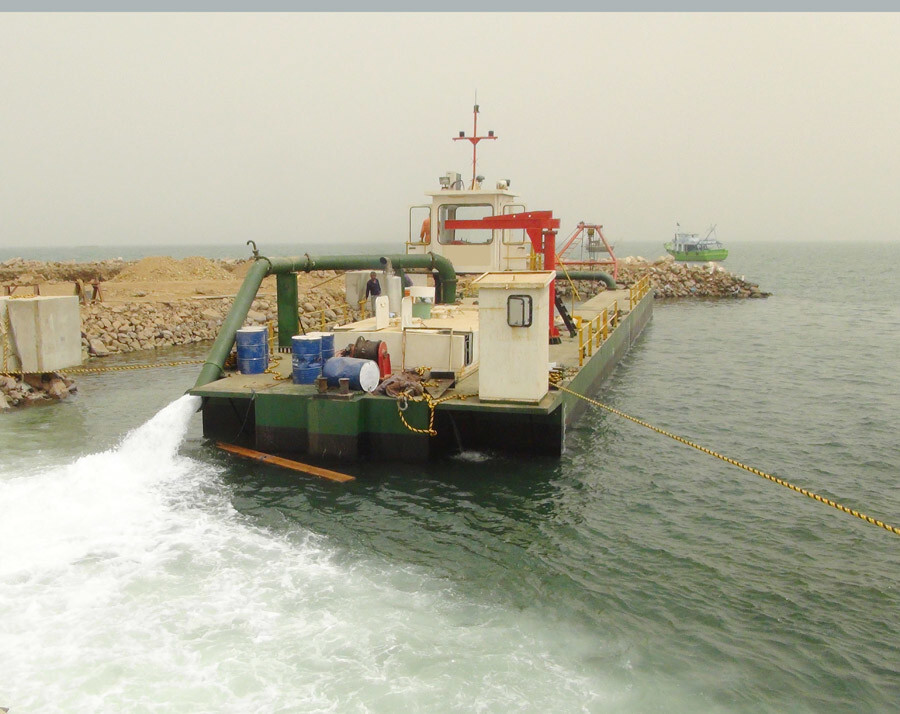 16 Inch Main Engine 882 KW Jet Suction Dredger For Lakes