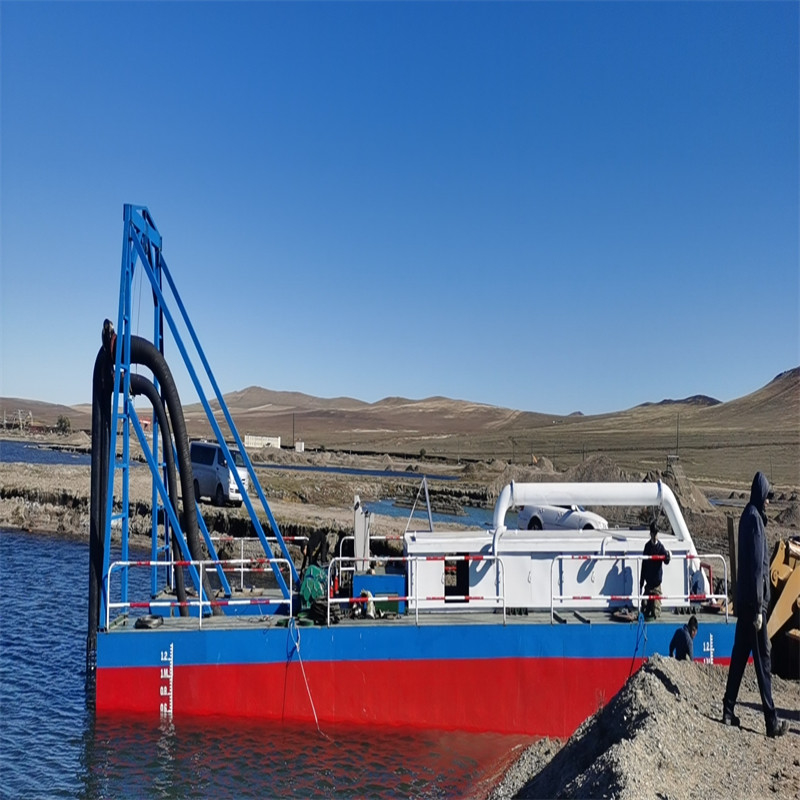 Diesel Power 300mm Jet Sand Suction Dredger With Gearbox