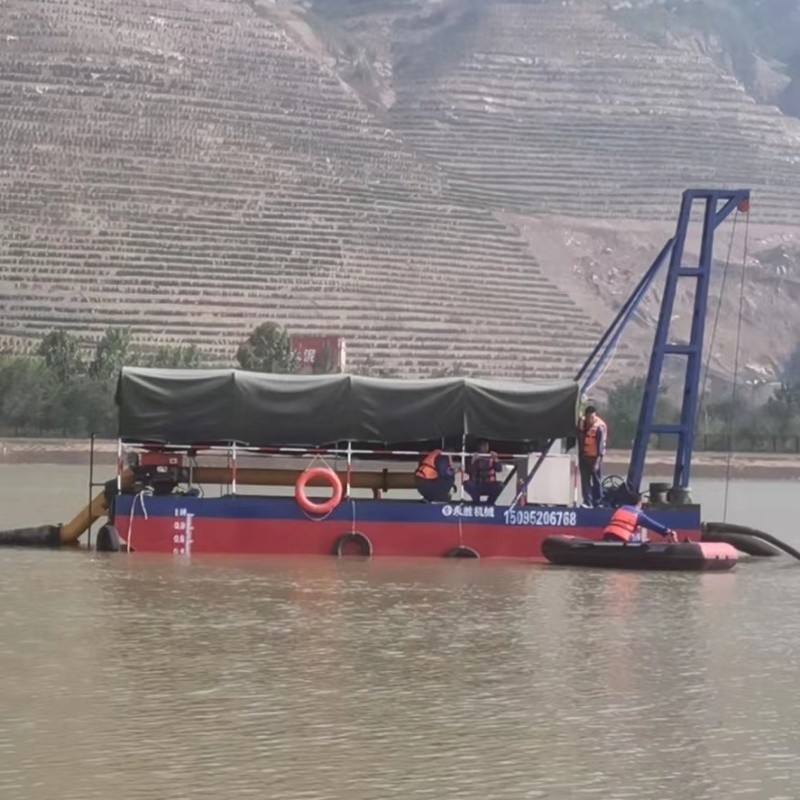 8 Inch Sand Suction Dredging Machine For River Lake Sand Mining