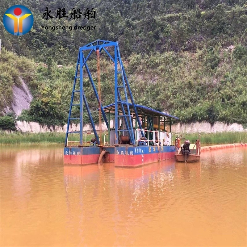 8 Inch Sand Suction Dredging Machine For River Lake Sand Mining