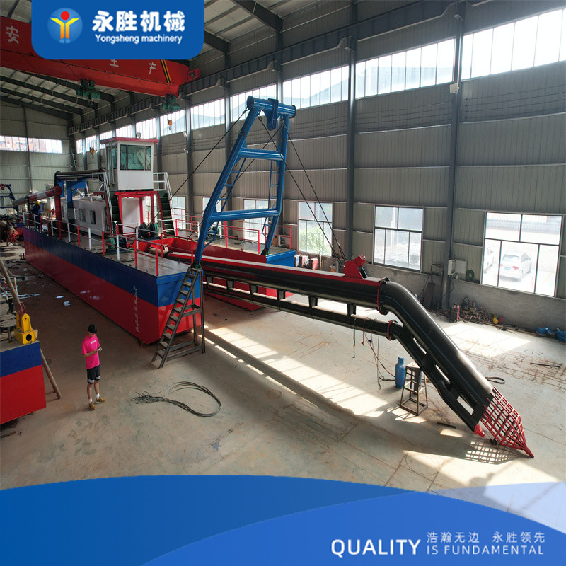 900m3 250mm Jet Suction Dredger For Sand And Gold Mining In River Channels