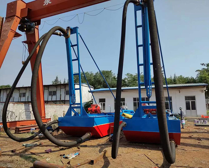 Sand And Gravel Pump Dredger Total Power 190-600kw Output Per Hour 225-330m3/h