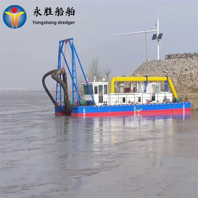 12 Inch Sand Pumping Ship With Diesel Engine For Lake Sand Mining