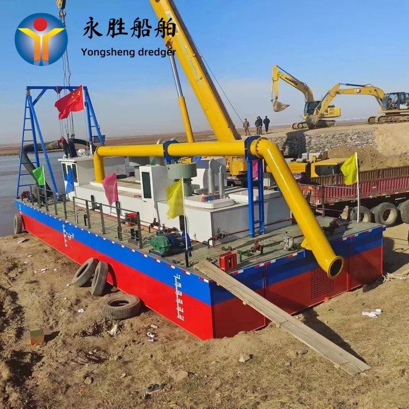 Easy Operate Jet Suction Dredger For Sand Extraction In Rivers Lakes And Seas