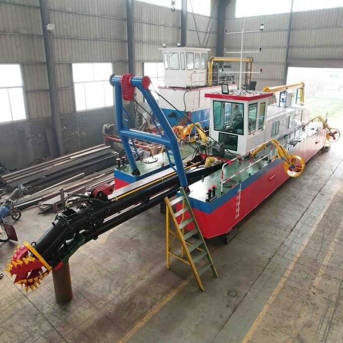 60cbm Model Powerful Sand Dredger 6 Inch For Large Scale Dredging Projects And Tasks 2