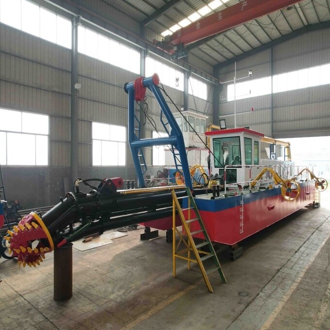 60cbm Model Powerful Sand Dredger 6 Inch For Large Scale Dredging Projects And Tasks