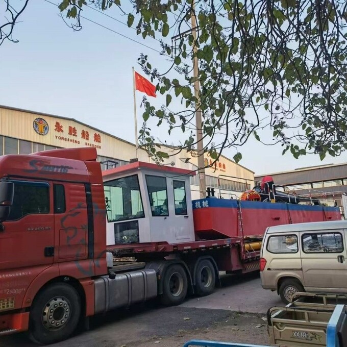 60cbm Model Powerful Sand Dredger 6 Inch For Large Scale Dredging Projects And Tasks