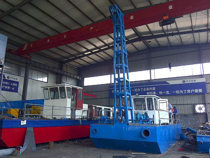 The Output of A 12 Inch Model Sand Dredger is 200 Cubic Meters Per Hour