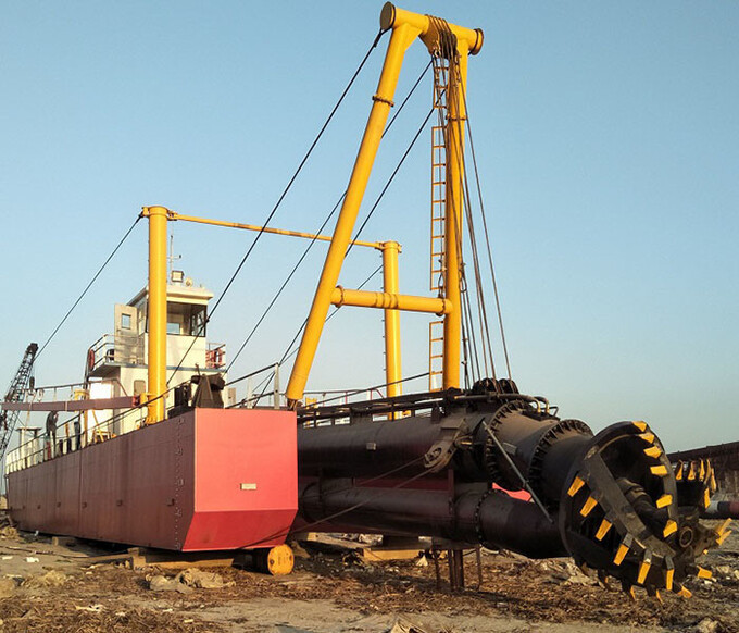 294kw Diesel Sand Dredger 10 Inch  For Sand Dredging In River 3
