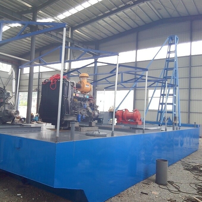 Output 8 Inch Model Suction Sand Dredger 100 Cubic Meters Per Hour 3