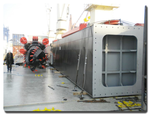 700mm Small River Small Sand Dredger For Sand Dredging From River Or Sea Sand Dredging Project