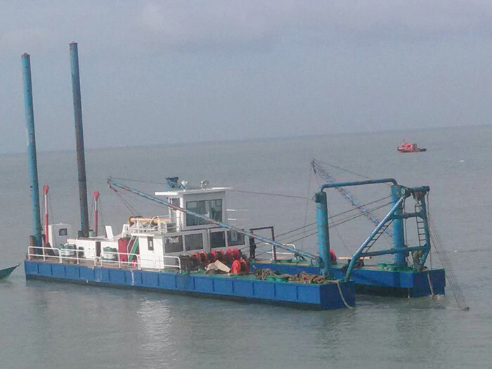 CCS Plate 20 Inch Sand Dredger 700 Cbm/H With Cummins Diesel Engine New Dredgers In Stock