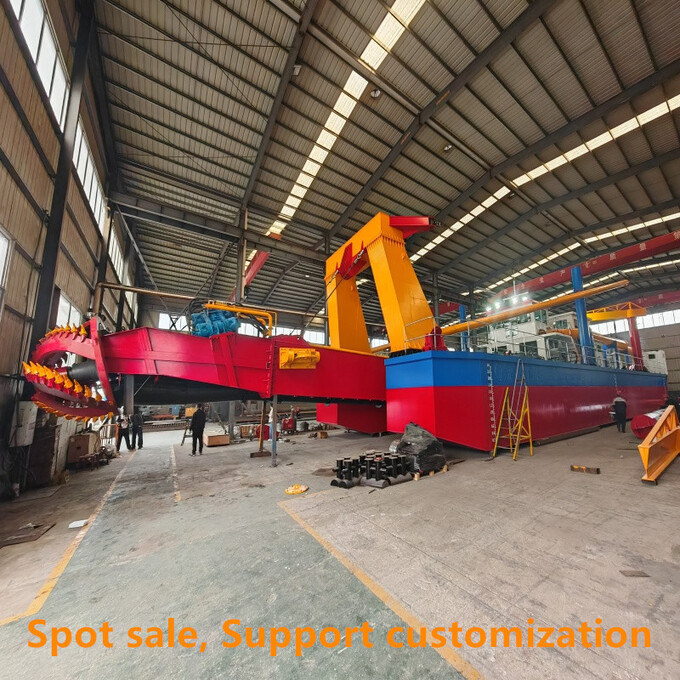 7000m3/H Hydraulic Cutter Suction Dredger 2647KW Pump Power Diesel Engine River Dredging Equipment