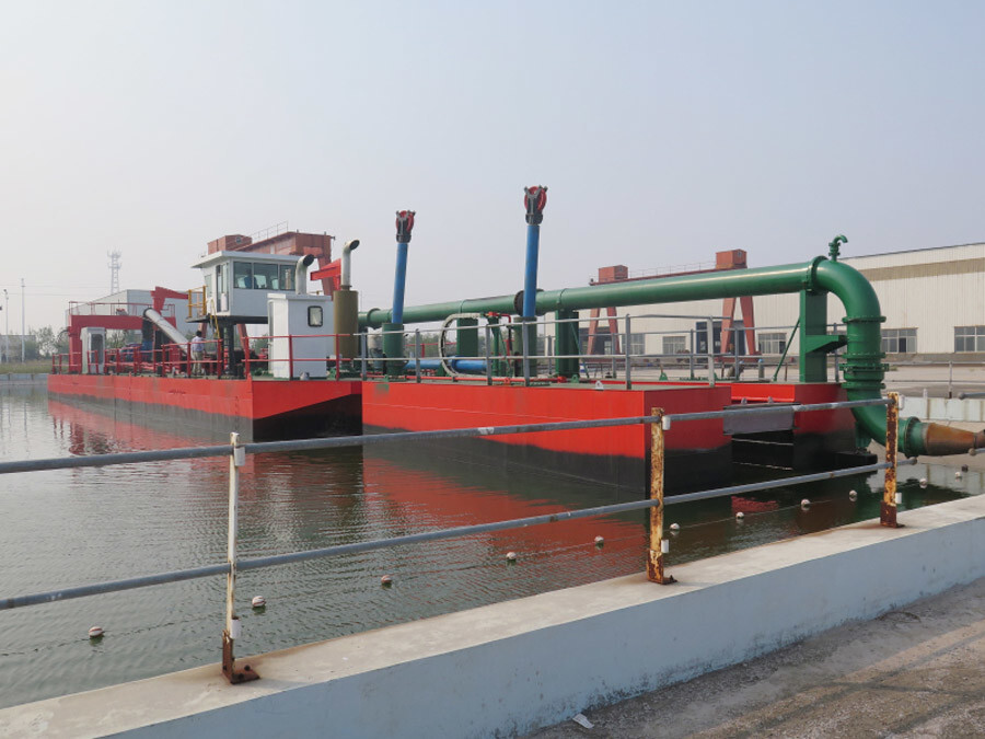 SGS Inspection Cutter head Suction Dredges with 3800 M3/h Double Dredging Pumps