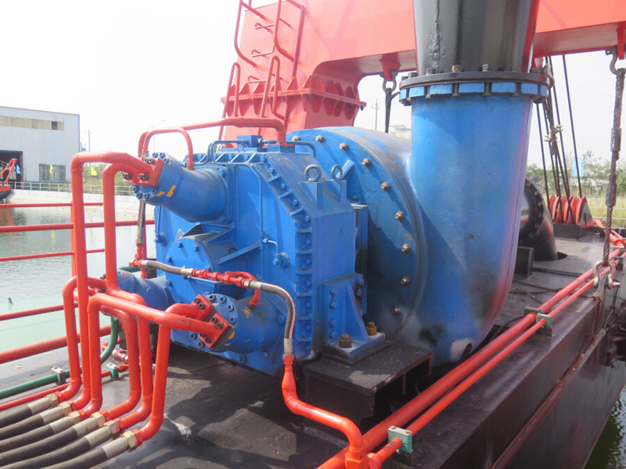 SGS Inspection Cutter head Suction Dredges with 3800 M3/h Double Dredging Pumps