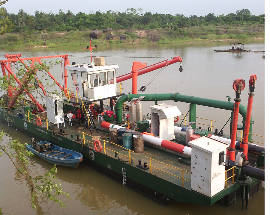 Efficiency Cutter Suction Dredging Machine with 3800 m3/H for Different Dredging Projects