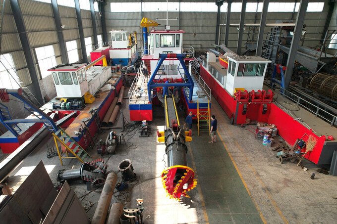 Customizable Cutter Diameter Up To 1 200 Mm with Our Dredges And Dredging Machine Suction Diameter Up To 300 mm 1