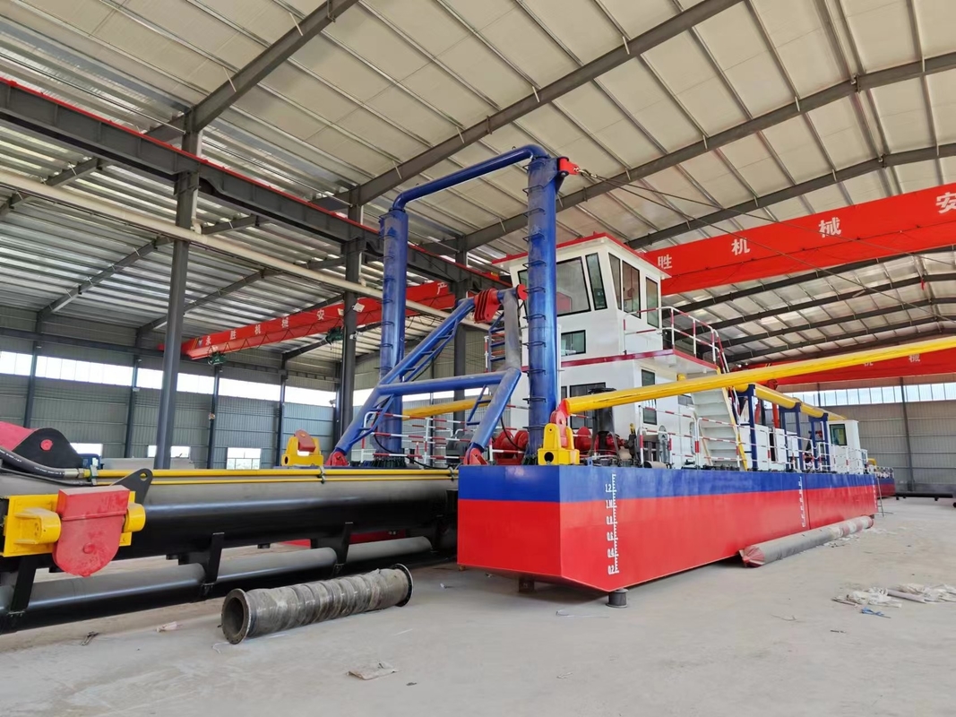 The design tonnage of the 14 inch model dredges and dredging Machine is 50 tons