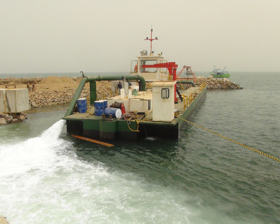 3800 m3/h Hydraulic Dredging Machine with Cutter Head Diameter of 0.5m Dredging depth 15 m