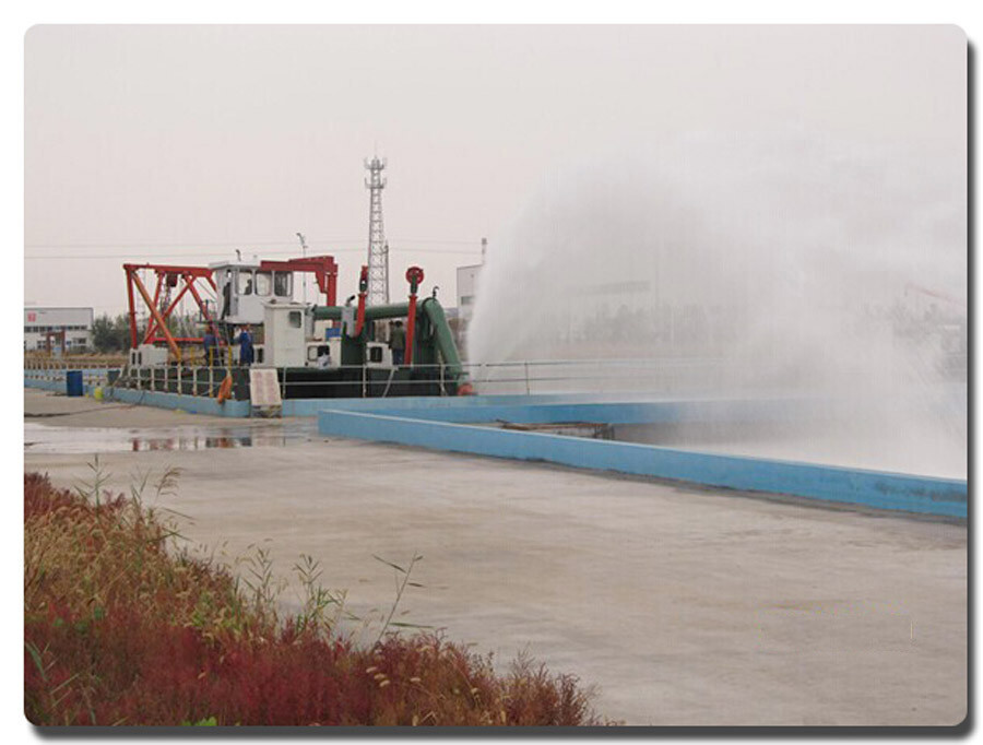 500 mm Cutter Head Suction Dredges for sand dredging with dredging depth 15 meters underwater