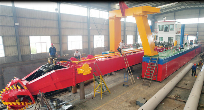 Steel Csd Dredger Machine For Waterway Maintenance Dredger Boat Self Propelled Propulsion Self-propelled 1