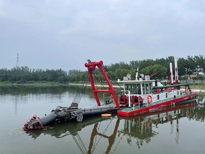 WN250 Sand Pump Powerful Cutting Suction Dredger 16kw Rexroth For Waterway Maintenance And Construction Needs