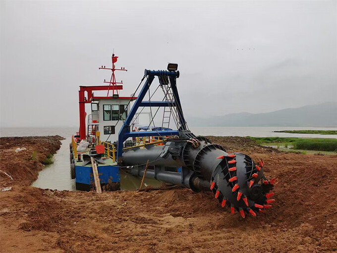 WN250 Sand Pump Powerful Cutting Suction Dredger 16kw Rexroth For Waterway Maintenance And Construction Needs 0
