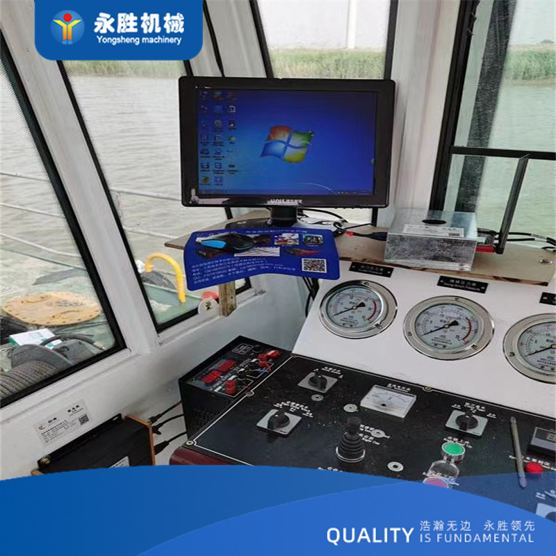 Model 18 Inch Bucket Wheel Suction Dredger For Dredging Depth 15m