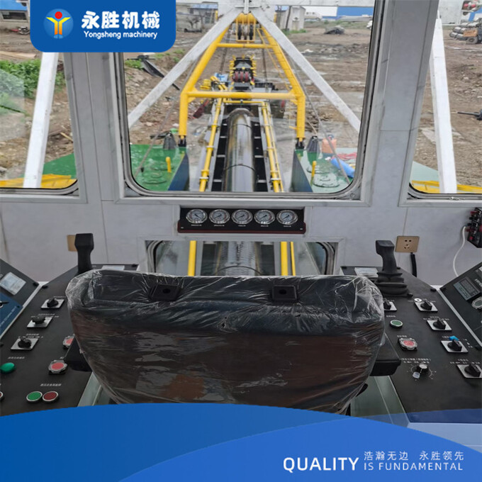 18inch Bucket Wheel Cutter Dredger Boat At The Seaside Can Remove 500m³ Of Silt Per Hour 5
