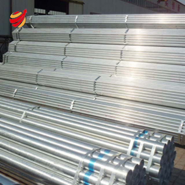 ST37-2 Galvanized Steel Round Pipe