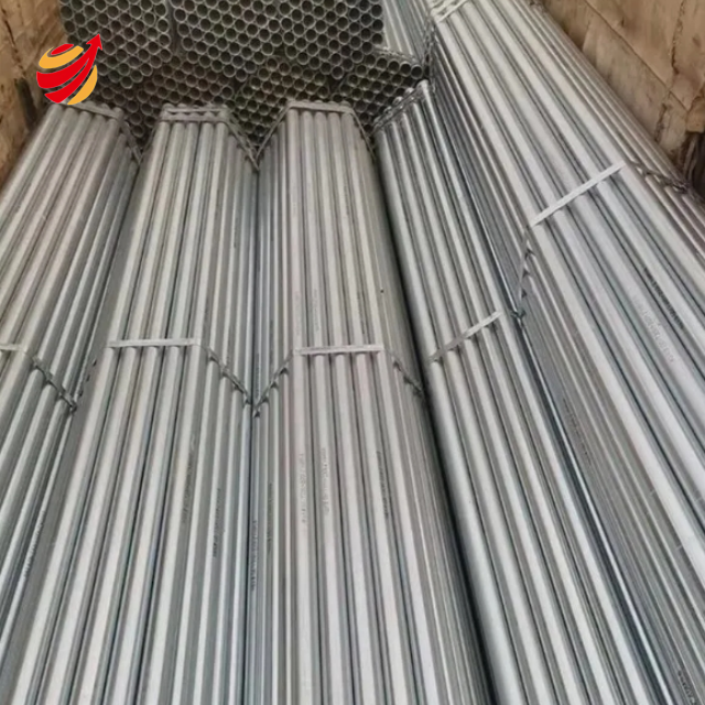 ST37-2 Galvanized Steel Round Pipe