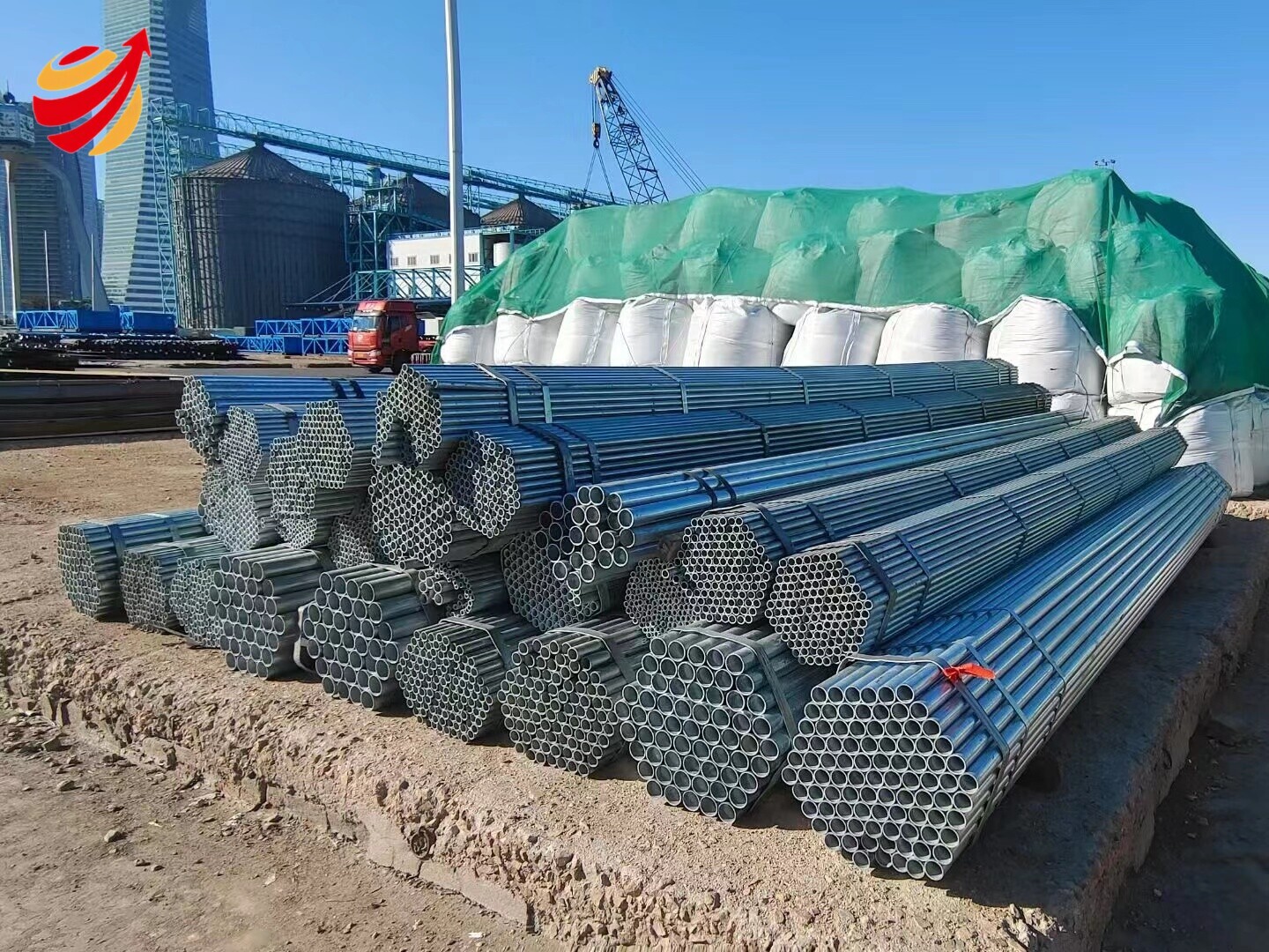 16Mn Galvanized Steel Round Pipe