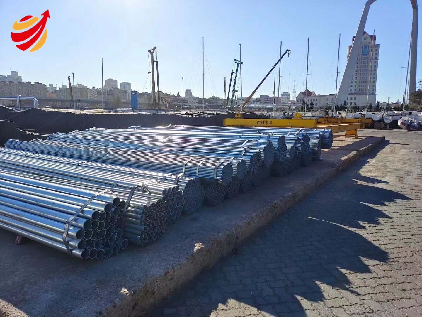 16Mn Galvanized Steel Round Pipe