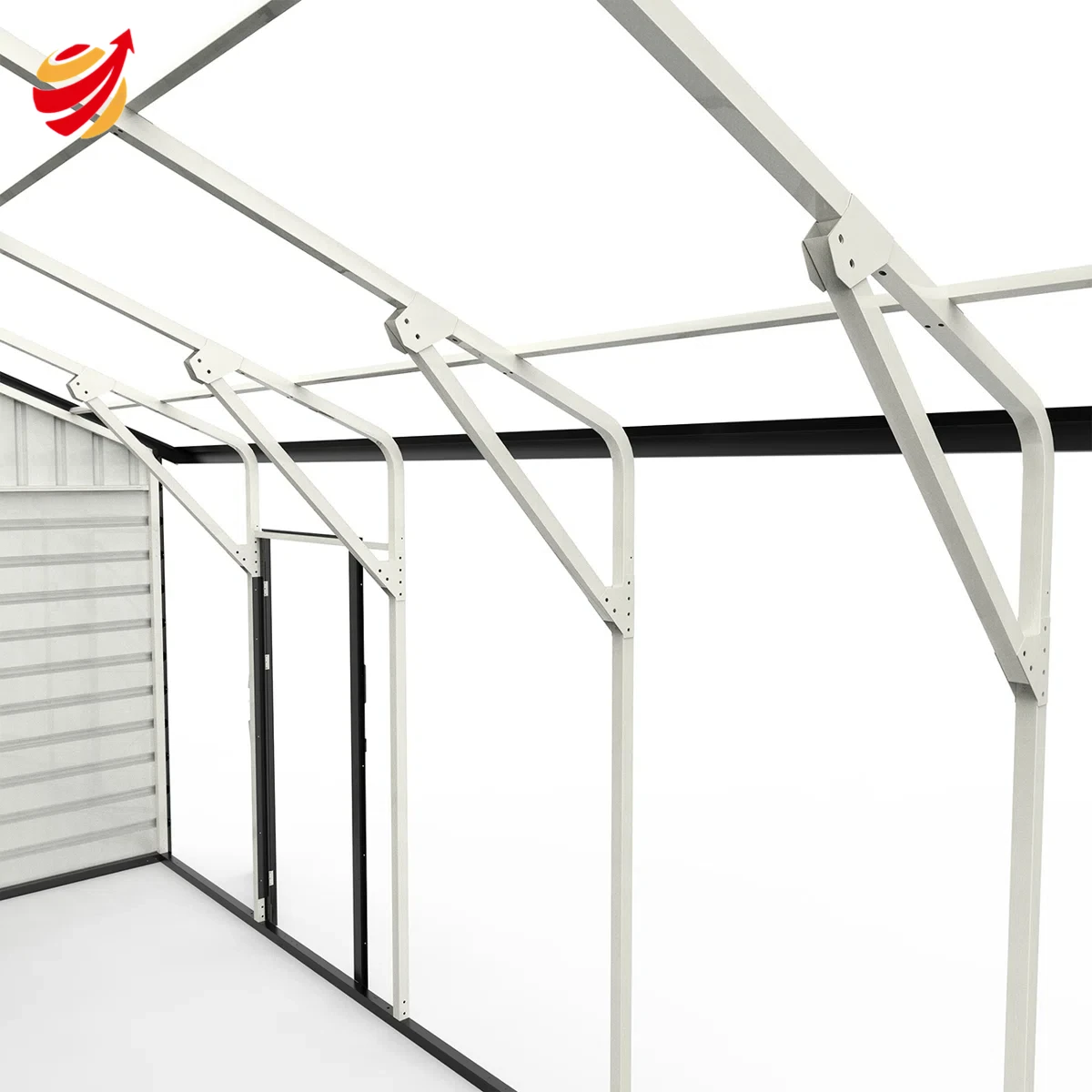 Large Metal Storage Shed Garage Shed