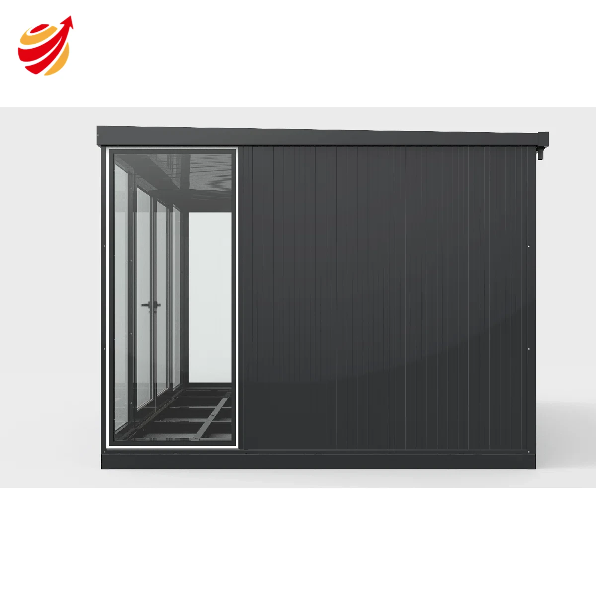 13x10 Garden Glass Room Double Doors