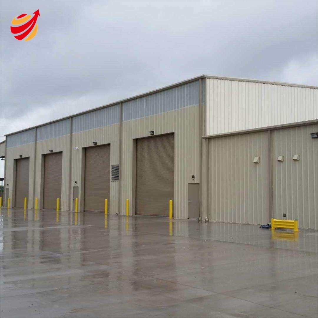 China Prefabricated Light Steel Structure Warehouse Building Solid H-shape Steel Beam Welding Cutting Bending Services 50 Years