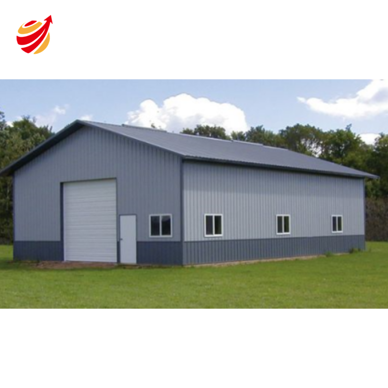 Prefab Building Steel Structure Warehouse Carport Wide Span Steel Structure Building