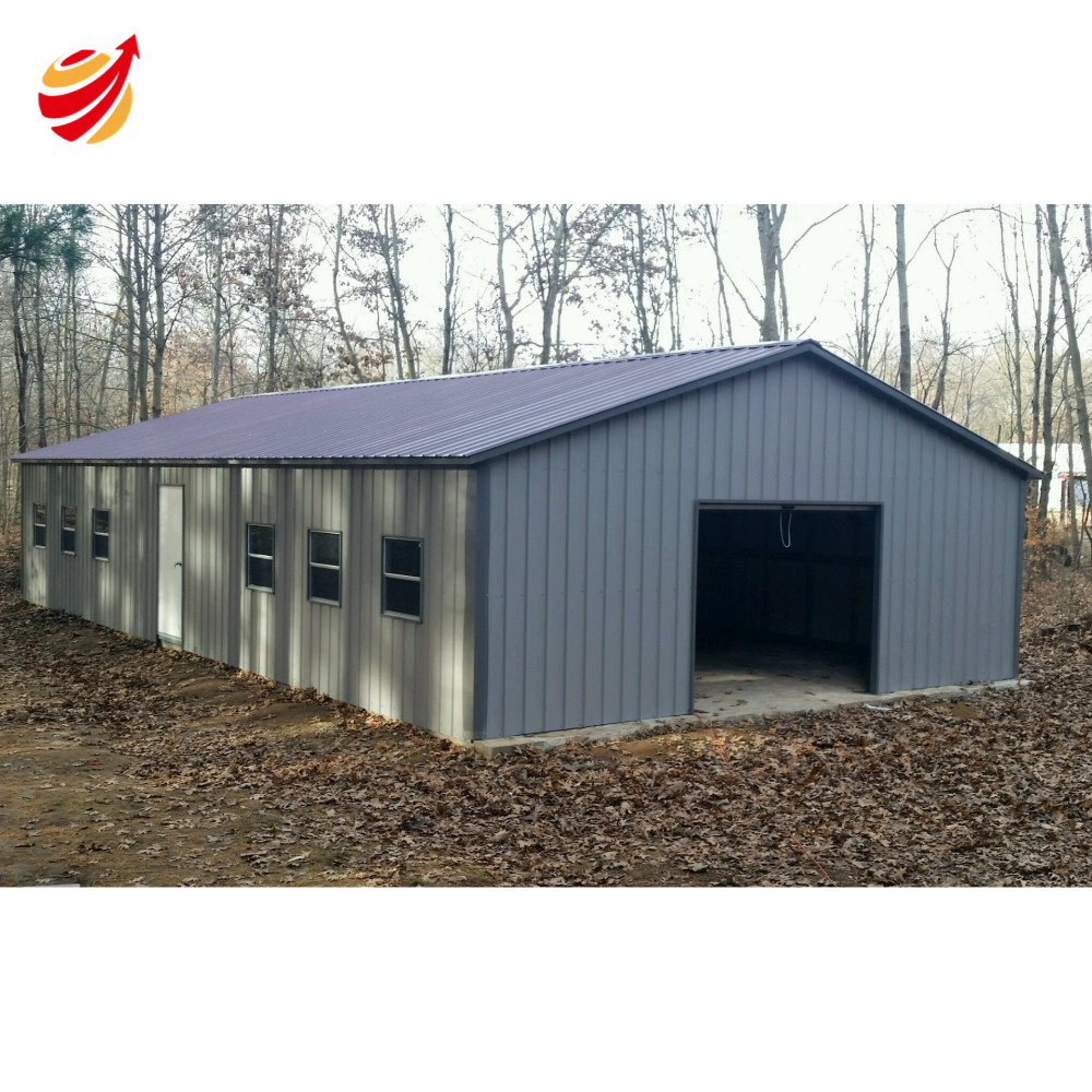 Prefab Building Steel Structure Warehouse Carport Wide Span Steel Structure Building