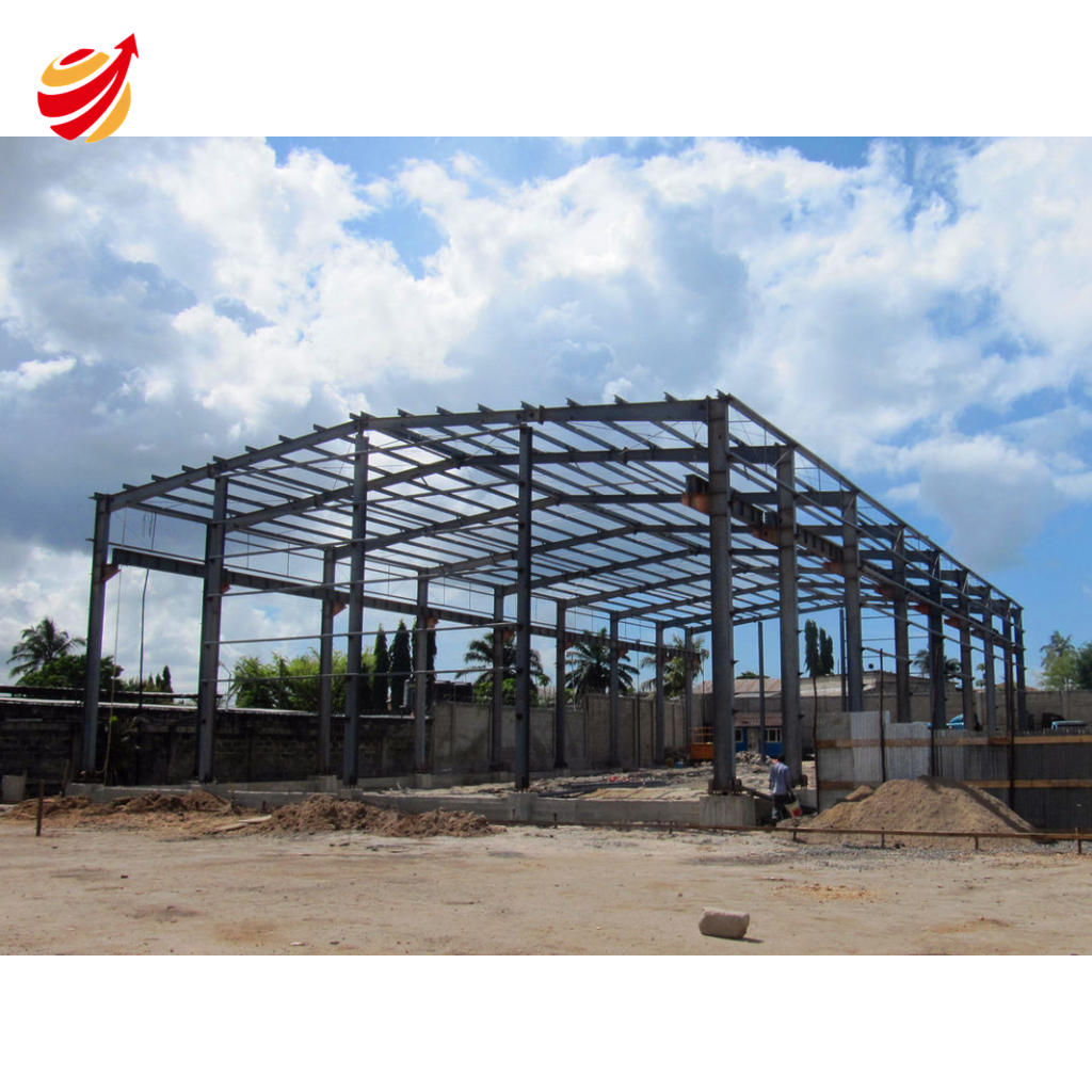 Prefab Building Steel Structure Warehouse Carport Wide Span Steel Structure Building