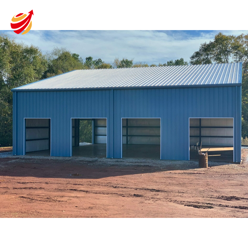 Prefab Building Steel Structure Warehouse Carport Wide Span Steel Structure Building