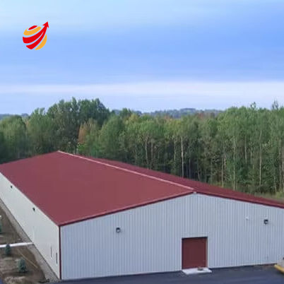 High Quality Customizable Options for Industrial Spaces Light Steel Structure Factory Building with Welding Services