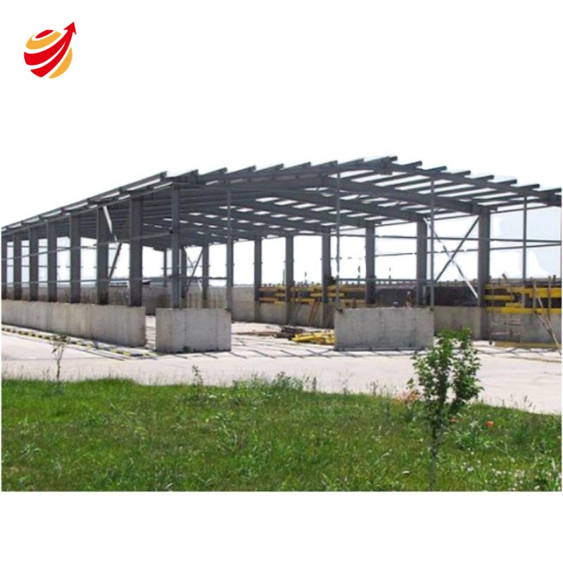 High Quality Customizable Options for Industrial Spaces Light Steel Structure Factory Building with Welding Services