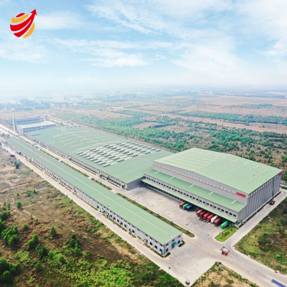 High Quality Customizable Options for Industrial Spaces Light Steel Structure Factory Building with Welding Services