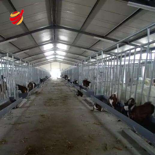 Full Automatic Light Steel Structure Building Poultry Farm Chicken Broiler House Shed Welding Bending Services GB Steel Workshop