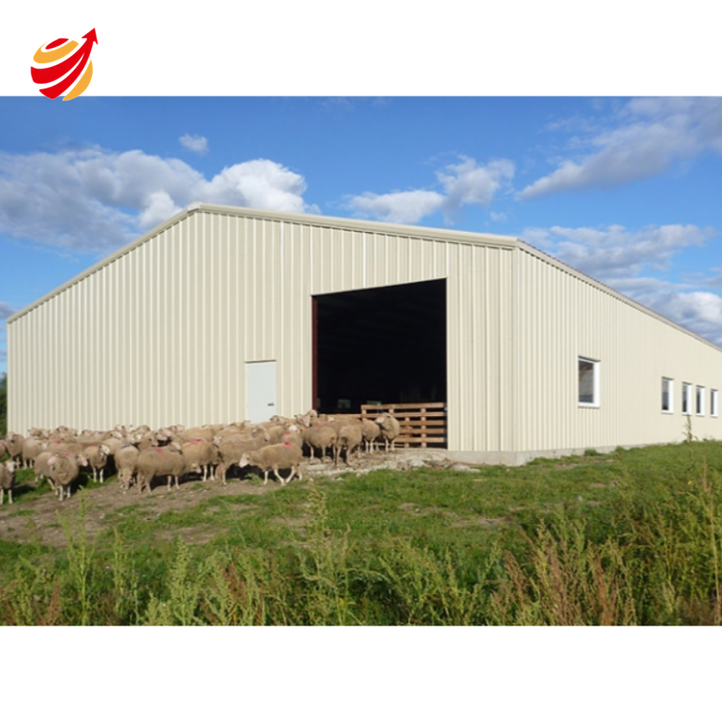 Low Price Steel Structure Poultry Farm Shed Prefab House Chicken Farm Pig Farm